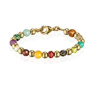 Kids Choshen Bracelet, Gold Filled 4mm